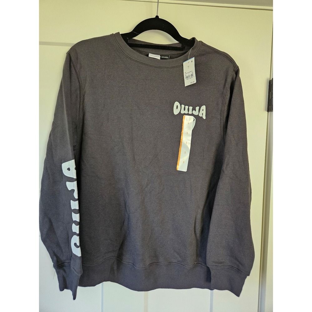 Ouija womens size  S crewneck sweatshirt NWT halloween
